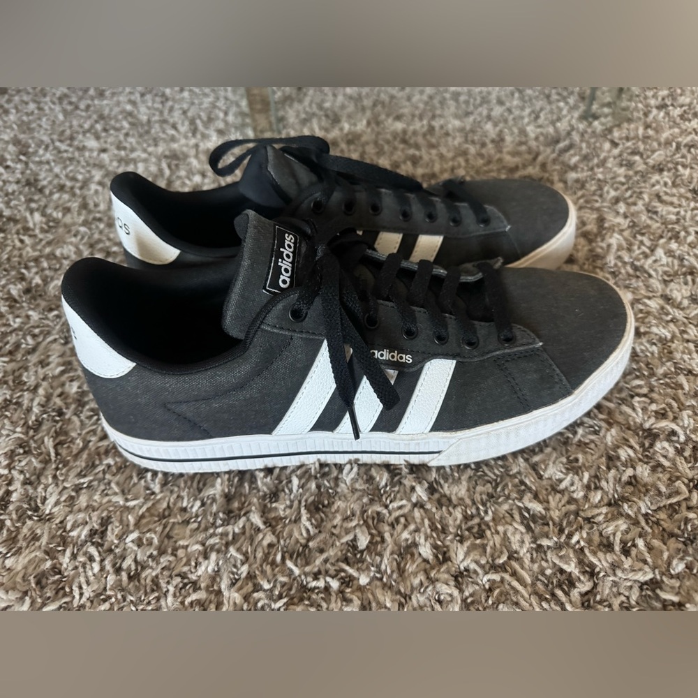 Adidas Ortholite Unisex dark grey and White Sneakers in size 11